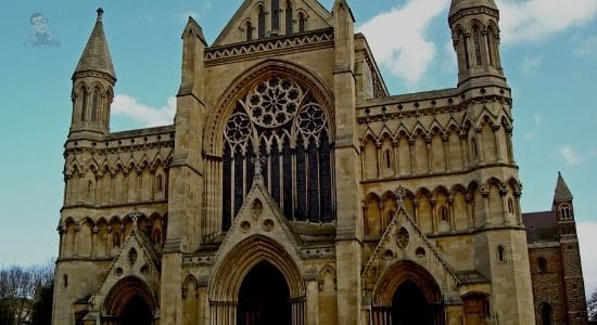 The Cathedral And Abby Church At St. Albans, Hertfordshire, England- Cabledan (1)