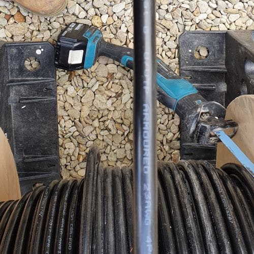 armoured cabling