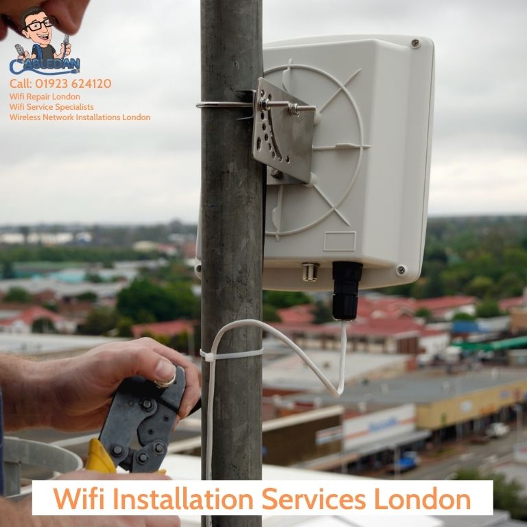 Wifi Installation Services London- Cabledan 01923 624120